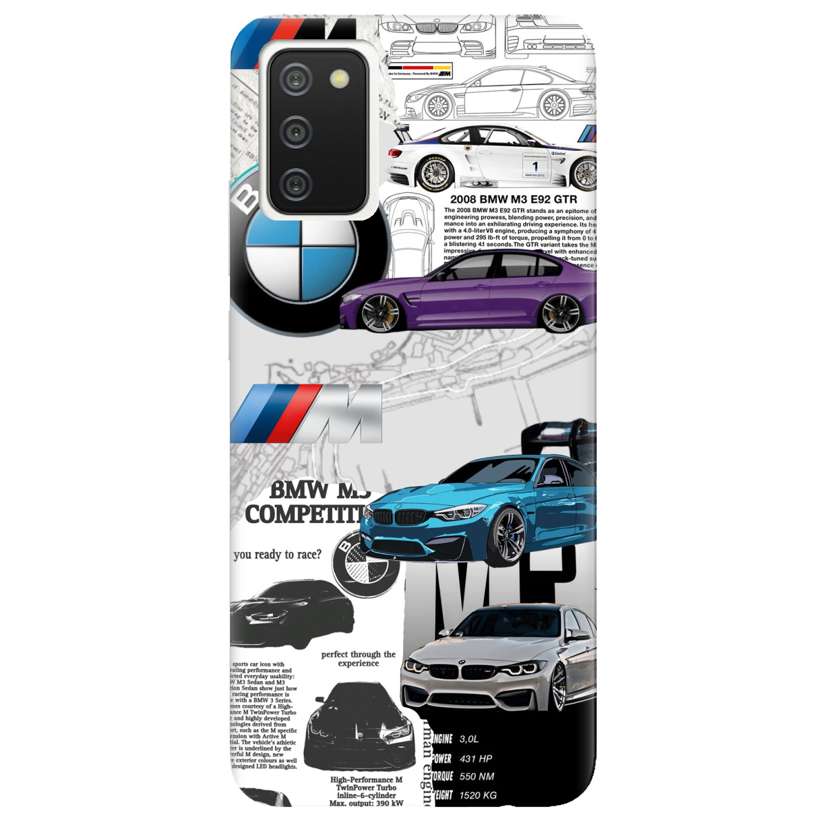 Чехол для Samsung Galaxy A02s BMW - фото 1 Чехол для Samsung Galaxy A02s BMW - фото 1 - Чехлы для телефонов