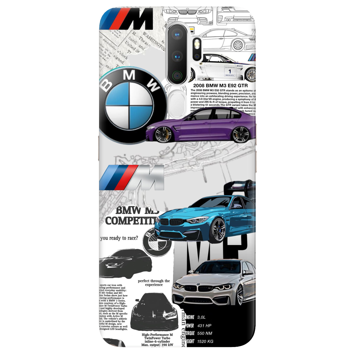 Чохол для Oppo A5 2020/A9 2020 BMW - фото 1 - Чохли для телефонів