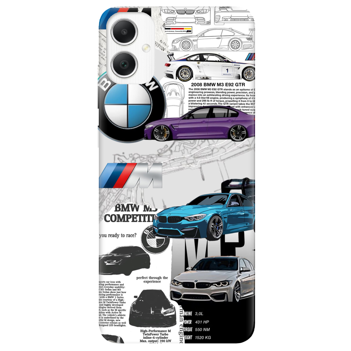 Чохол для Samsung Galaxy A05 BMW - фото 1 Чохол для Samsung Galaxy A05 BMW - фото 1 - Чохли для телефонів