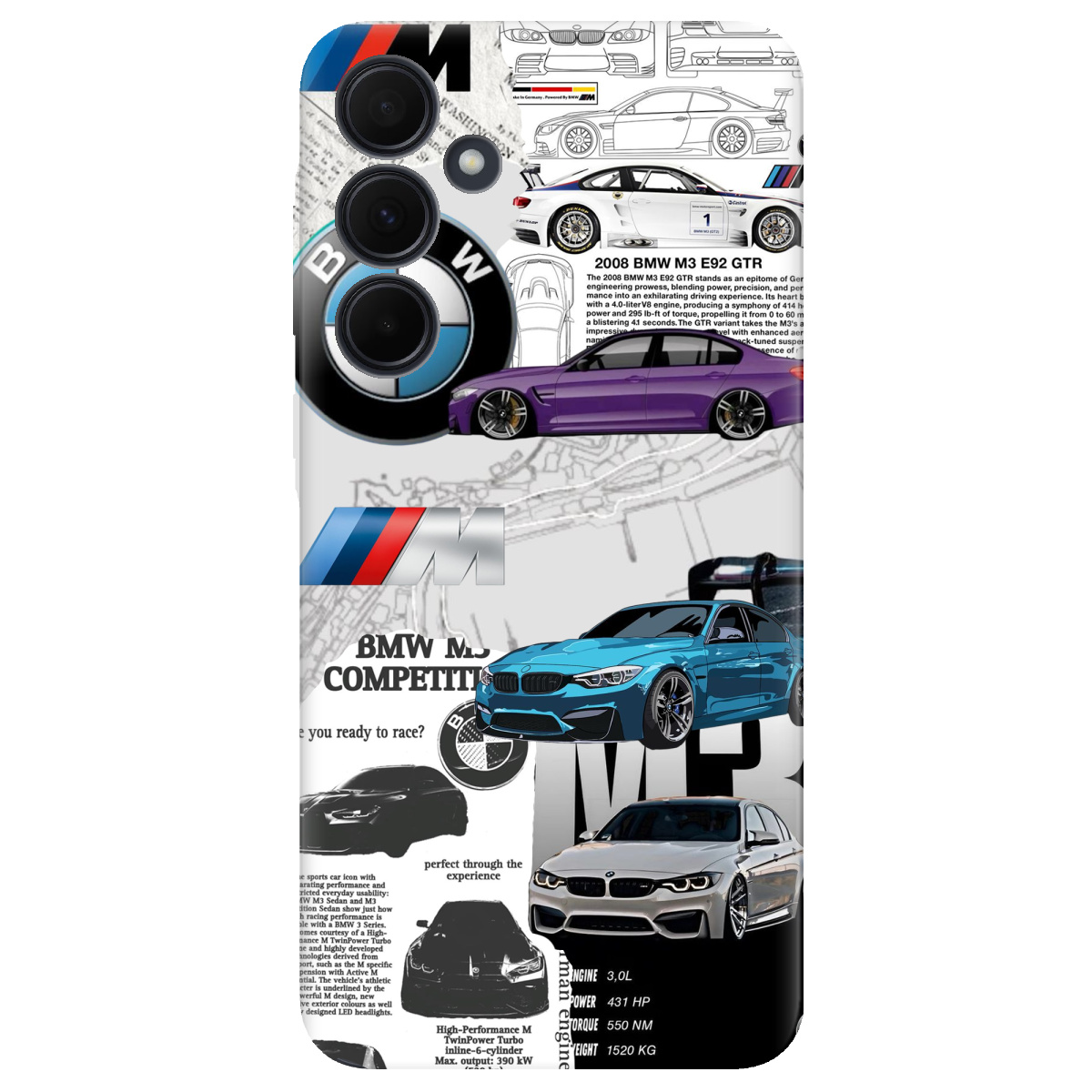 Чехол для Samsung Galaxy A35 BMW - фото 1 - Чехлы для телефонов