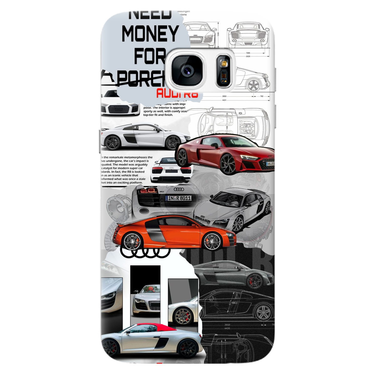 Чехол для Samsung Galaxy S7 Audi - фото 1 - Чехлы для телефонов