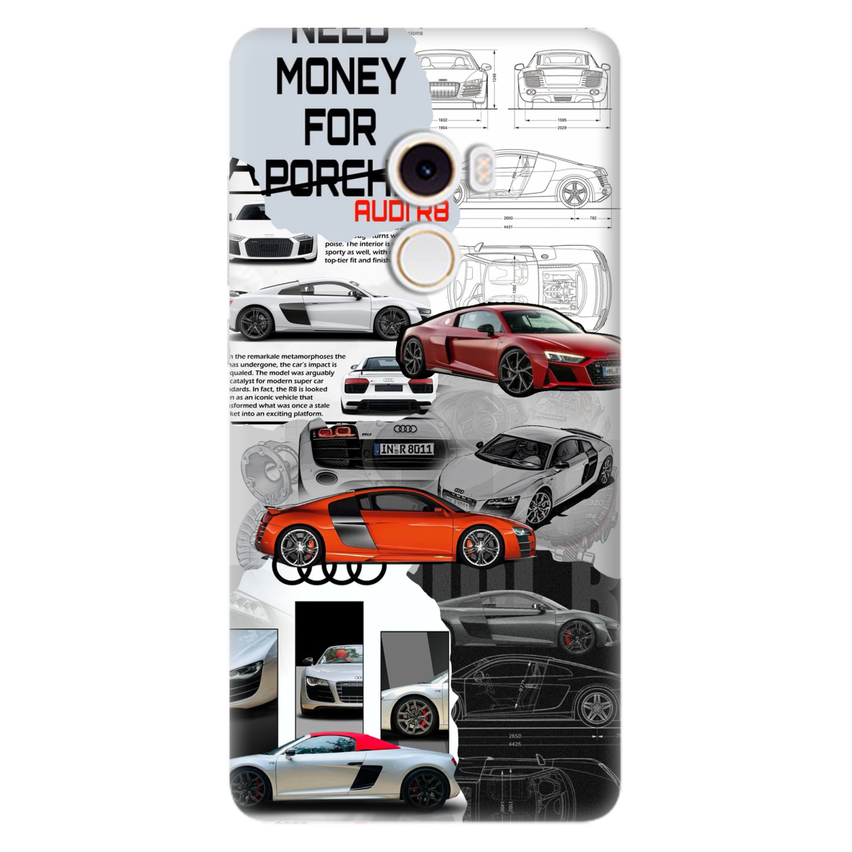 Чехол для Xiaomi Mi Mix 2 Audi - фото 1 - Чехлы для телефонов