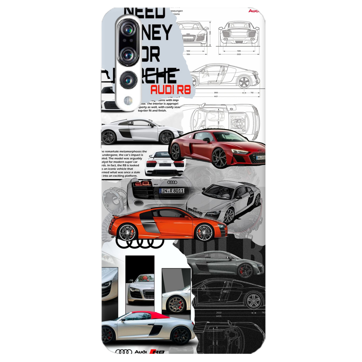 Чехол для Huawei P20 Pro Audi - фото 1 - Чехлы для телефонов