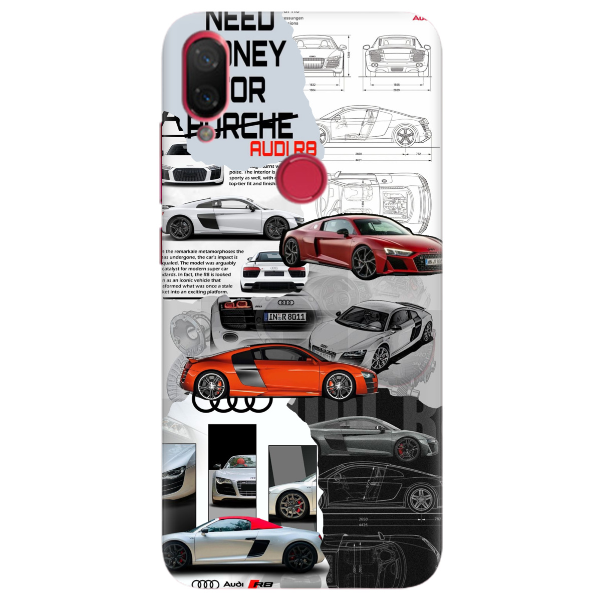 Чохол для Xiaomi Mi Play Audi - фото 1 - Чохли для телефонів