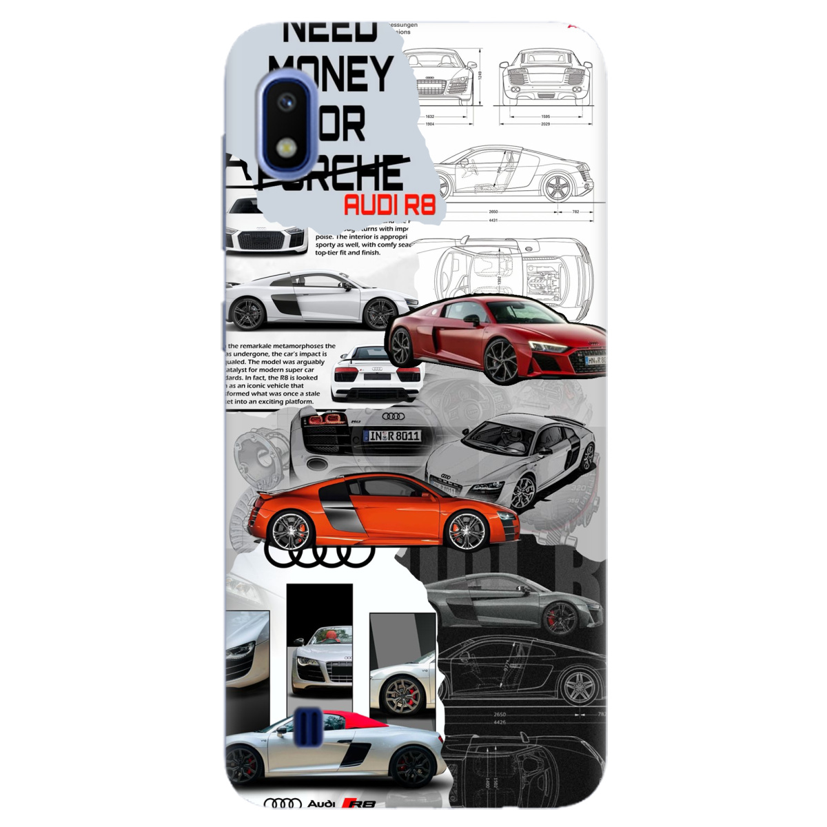 Чехол для Samsung Galaxy A10 Audi - фото 1 - Чехлы для телефонов