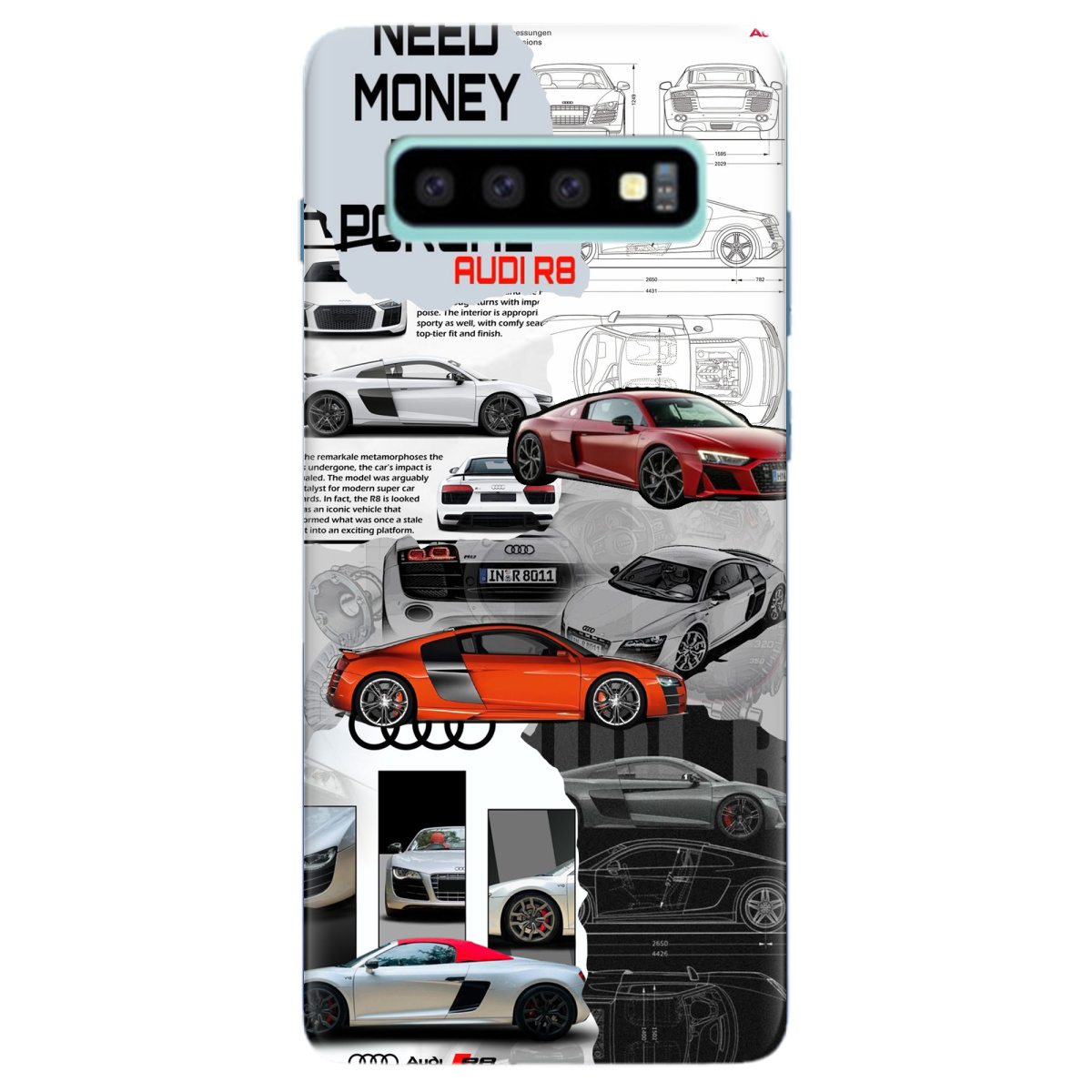 Чехол для Samsung Galaxy S10 Plus Audi - фото 1 - Чехлы для телефонов