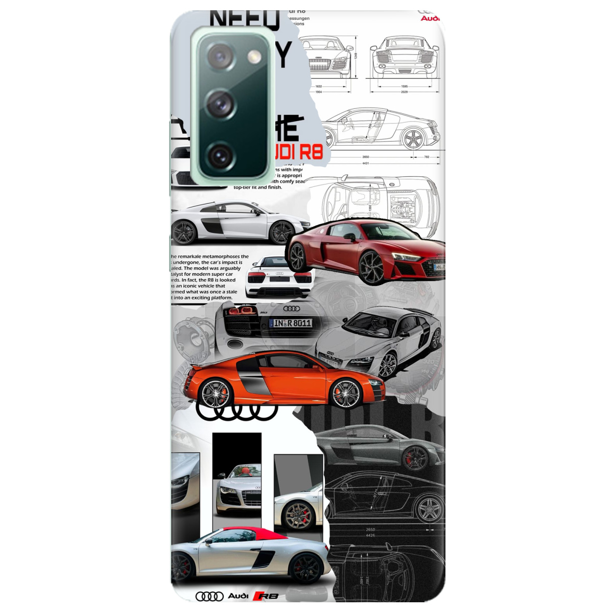 Чехол для Samsung Galaxy S20 FE Audi - фото 1 - Чехлы для телефонов