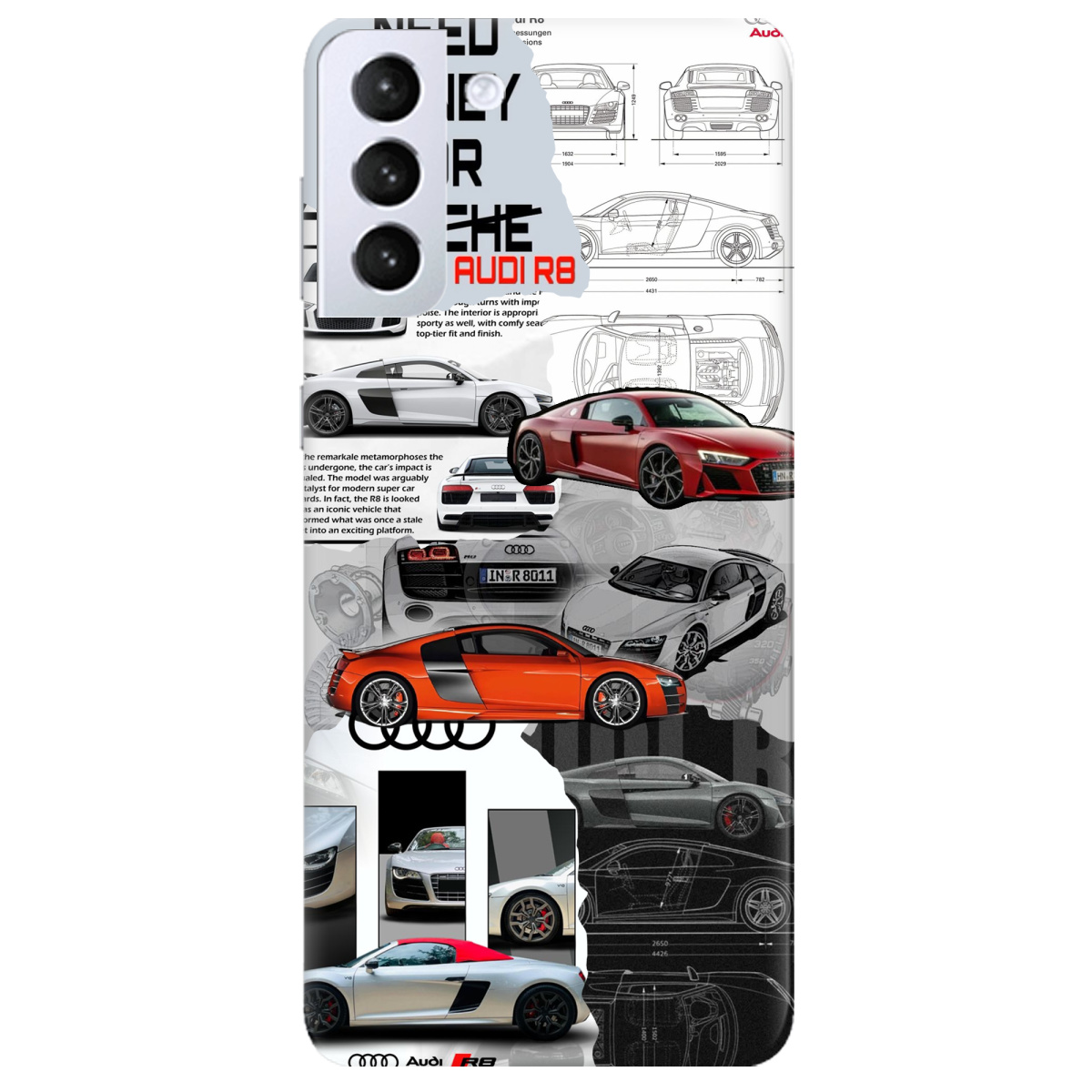 Чехол для Samsung Galaxy S21 Audi - фото 1 Чехол для Samsung Galaxy S21 Audi - фото 1 - Чехлы для телефонов