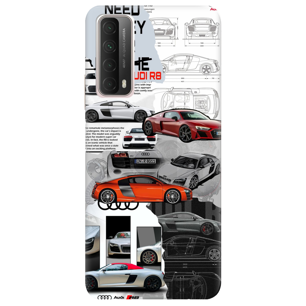 Чехол для Huawei P Smart 2021 Audi - фото 1 - Чехлы для телефонов