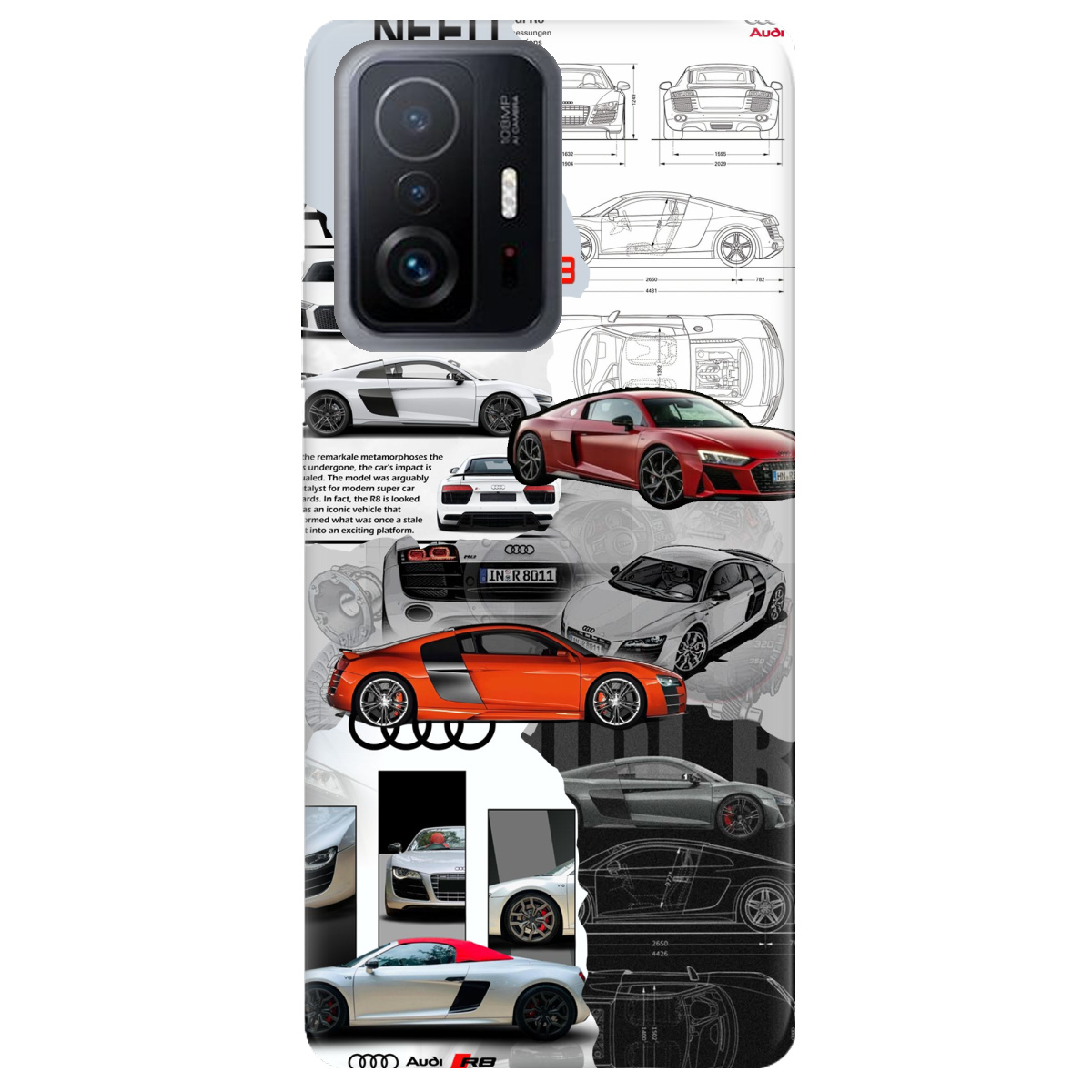 Чехол для Xiaomi 11T Pro Audi - фото 1 - Чехлы для телефонов