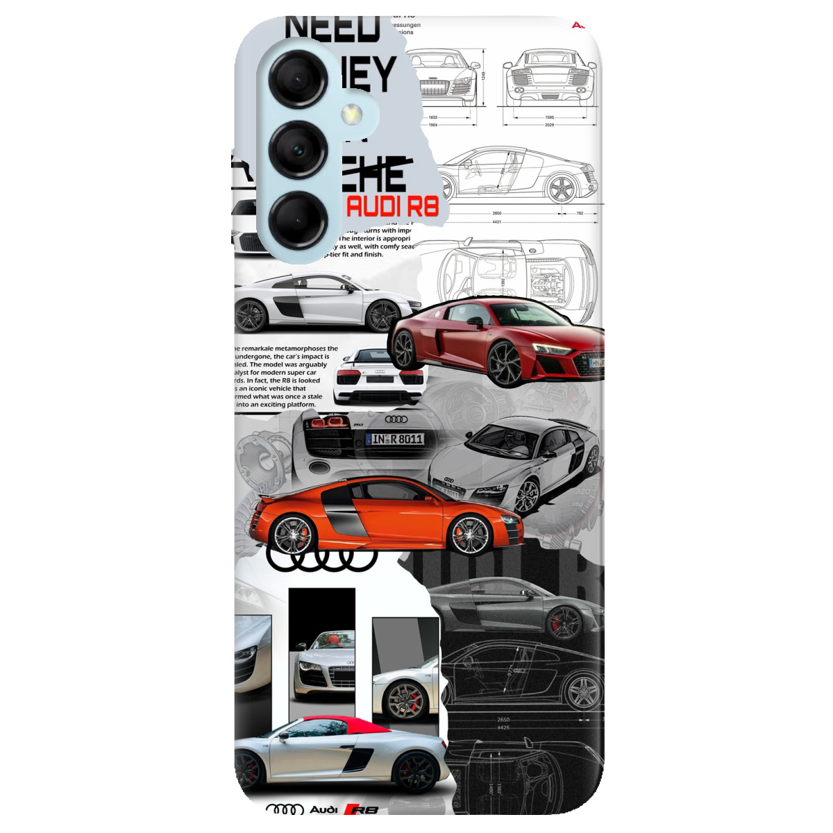 Чехол для Samsung Galaxy M14 5G Audi - фото 1 - Чехлы для телефонов