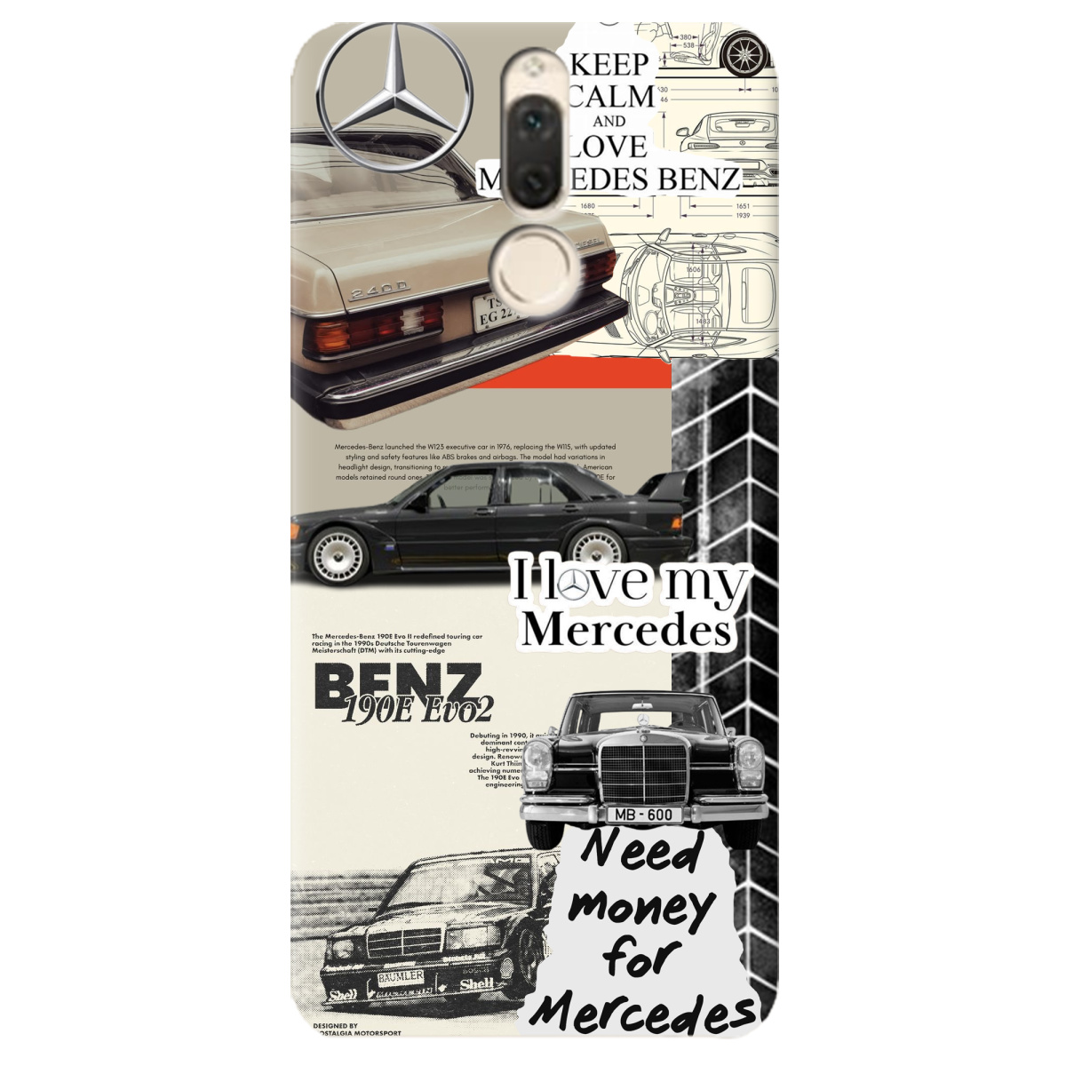 Чохол для Huawei Mate 10 Lite Mercedes - фото 1 - Чохли для телефонів