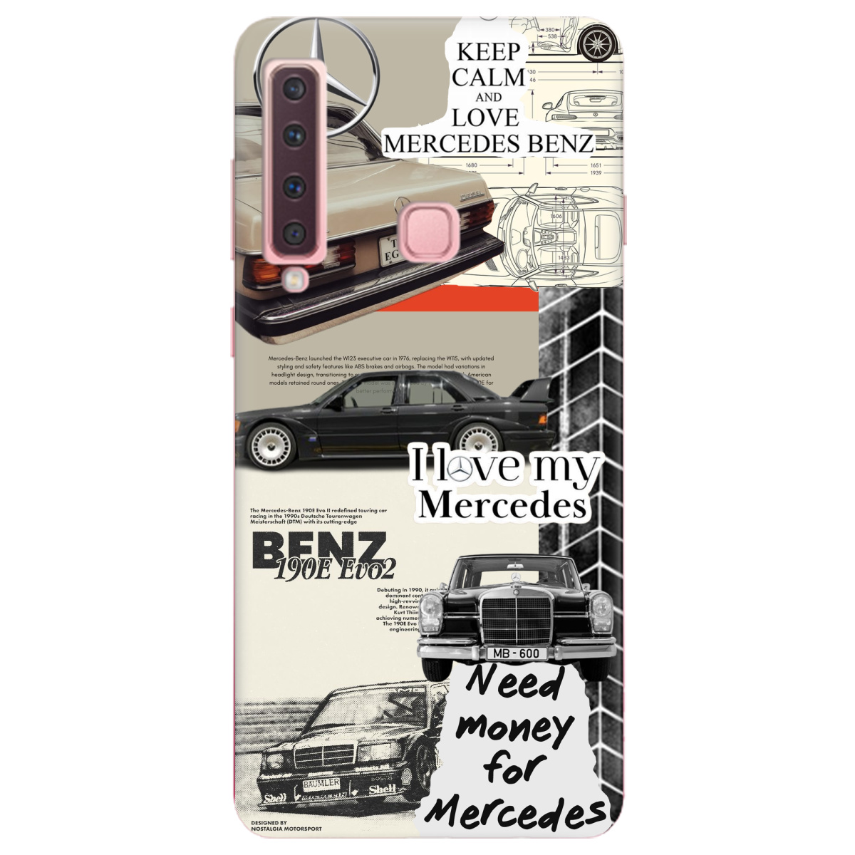 Чехол для Samsung Galaxy A9 2018 Mercedes - фото 1 Чехол для Samsung Galaxy A9 2018 Mercedes - фото 1 - Чехлы для телефонов