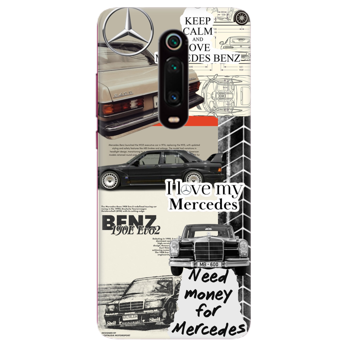 Чохол для Xiaomi Mi 9T Pro Mercedes - фото 1 - Чохли для телефонів