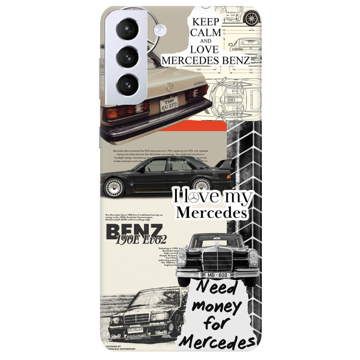 Чехол для Samsung Galaxy S21 Mercedes - фото 1 Чехол для Samsung Galaxy S21 Mercedes - фото 1 - Чехлы для телефонов