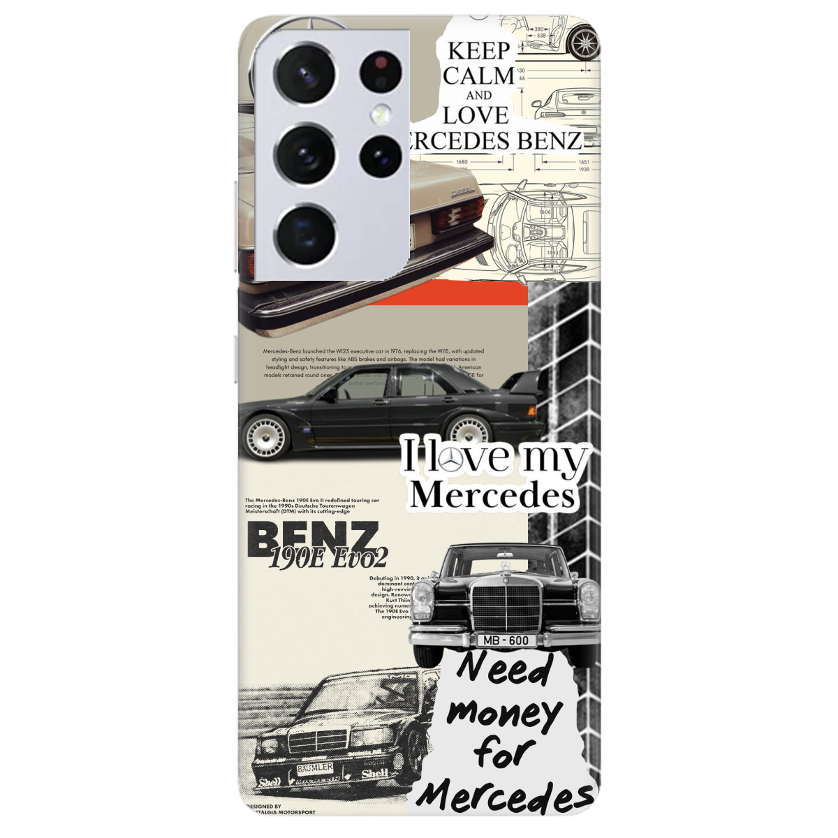 Чехол для Samsung Galaxy S21 Ultra Mercedes - фото 1 Чехол для Samsung Galaxy S21 Ultra Mercedes - фото 1 - Чехлы для телефонов