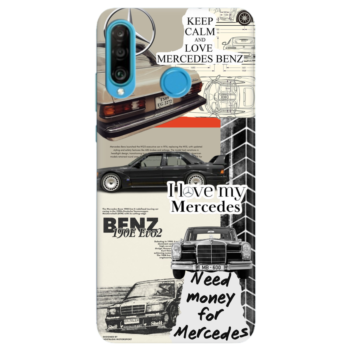 Чехол для Huawei P30 Lite Mercedes - фото 1 - Чехлы для телефонов