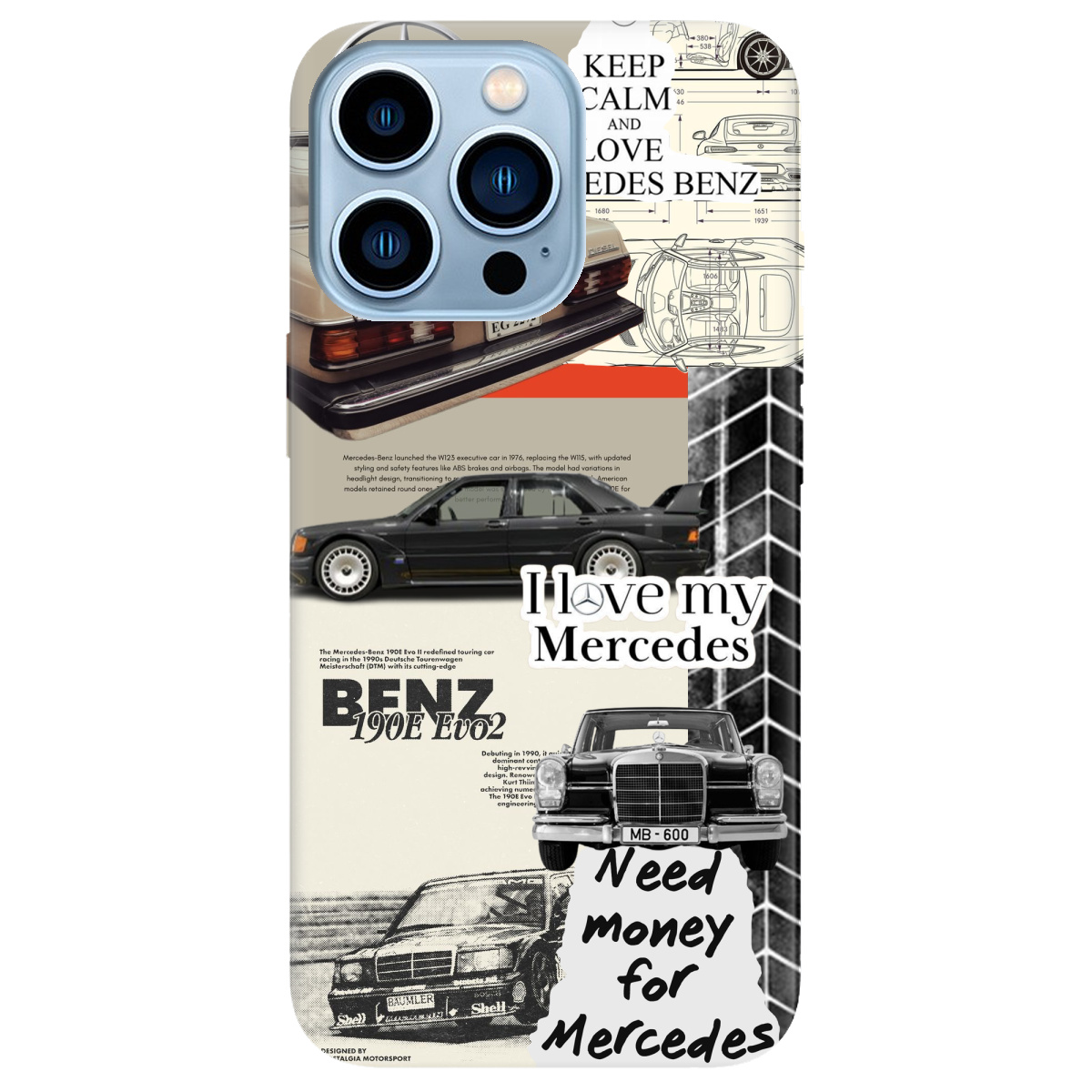 Чехол для Apple iPhone 13 Pro Max Mercedes - фото 1 - Чехлы для телефонов