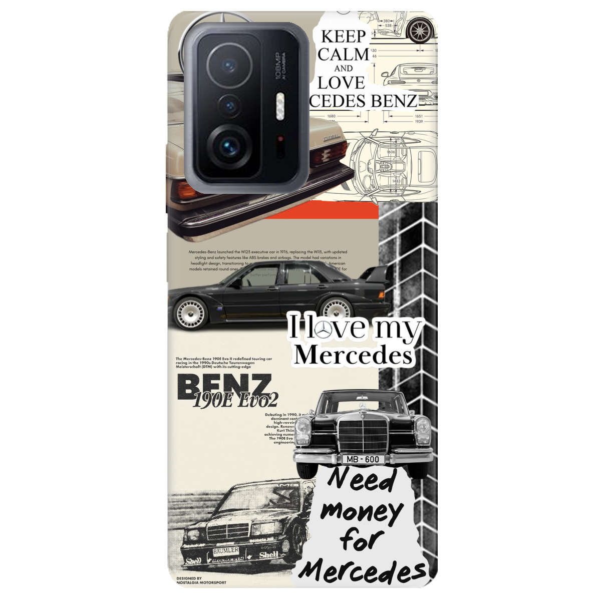 Чехол для Xiaomi 11T Mercedes - фото 1 - Чехлы для телефонов