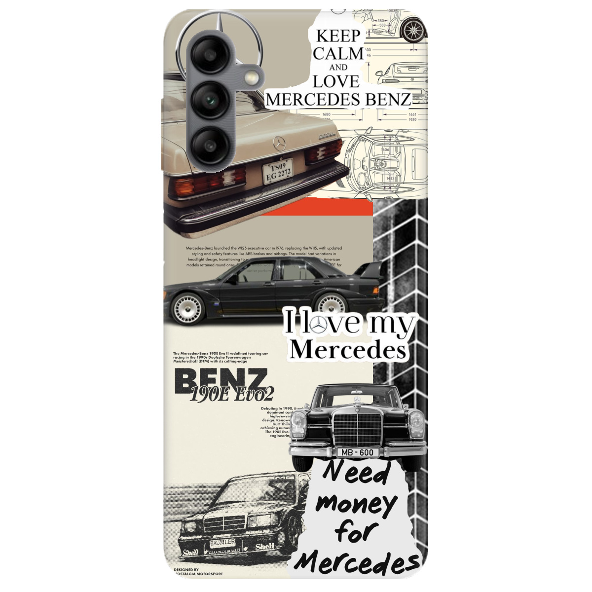 Чехол для Samsung Galaxy A04s Mercedes - фото 1 Чехол для Samsung Galaxy A04s Mercedes - фото 1 - Чехлы для телефонов