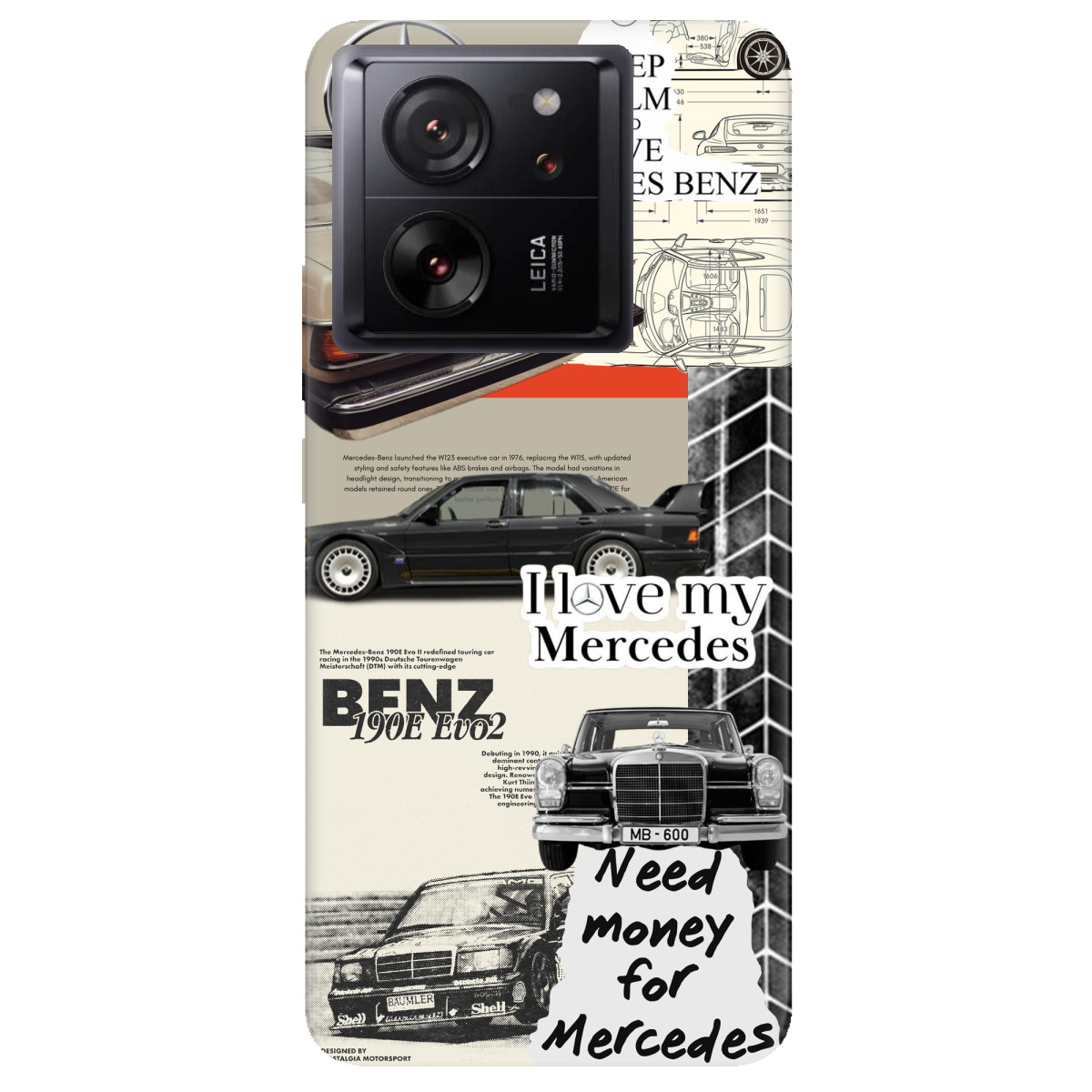 Чохол для Xiaomi 13T Mercedes - фото 1 - Чохли для телефонів