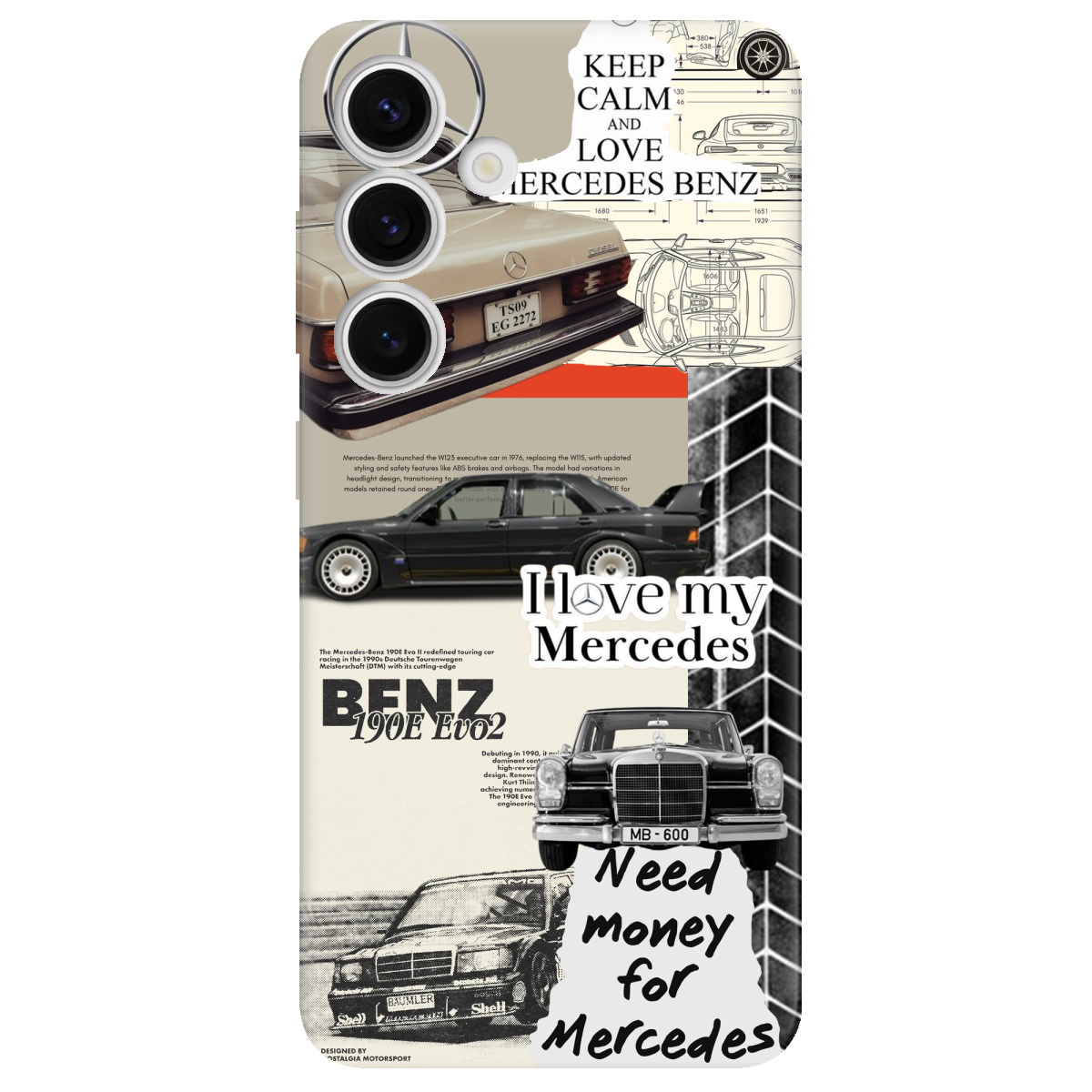 Чохол для Samsung Galaxy S24 Mercedes - фото 1 - Чохли для телефонів