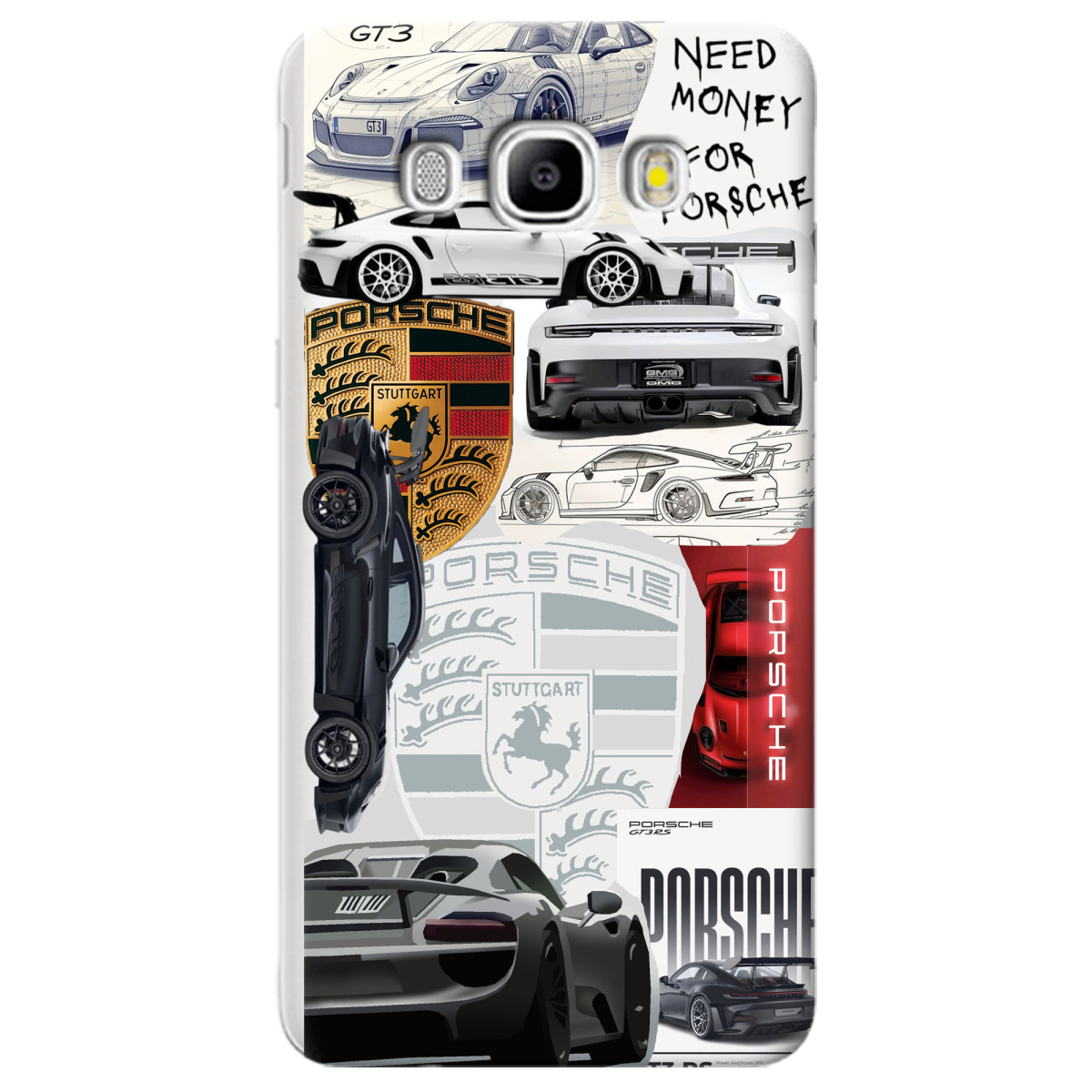 Чохол для Samsung Galaxy J5 2016 Porsche - фото 1 Чохол для Samsung Galaxy J5 2016 Porsche - фото 1 - Чохли для телефонів