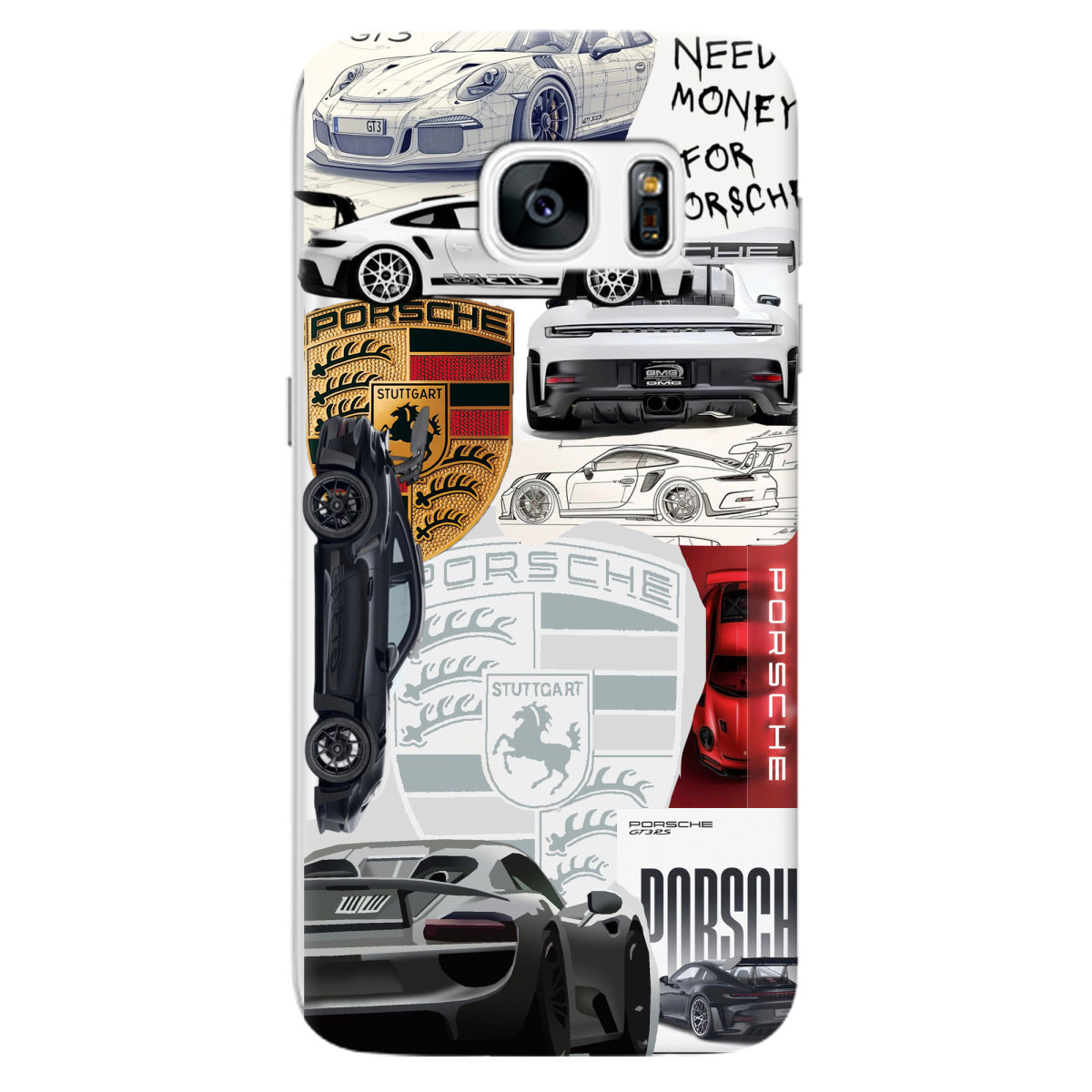 Чехол для Samsung Galaxy S7 Porsche - фото 1 Чехол для Samsung Galaxy S7 Porsche - фото 1 - Чехлы для телефонов