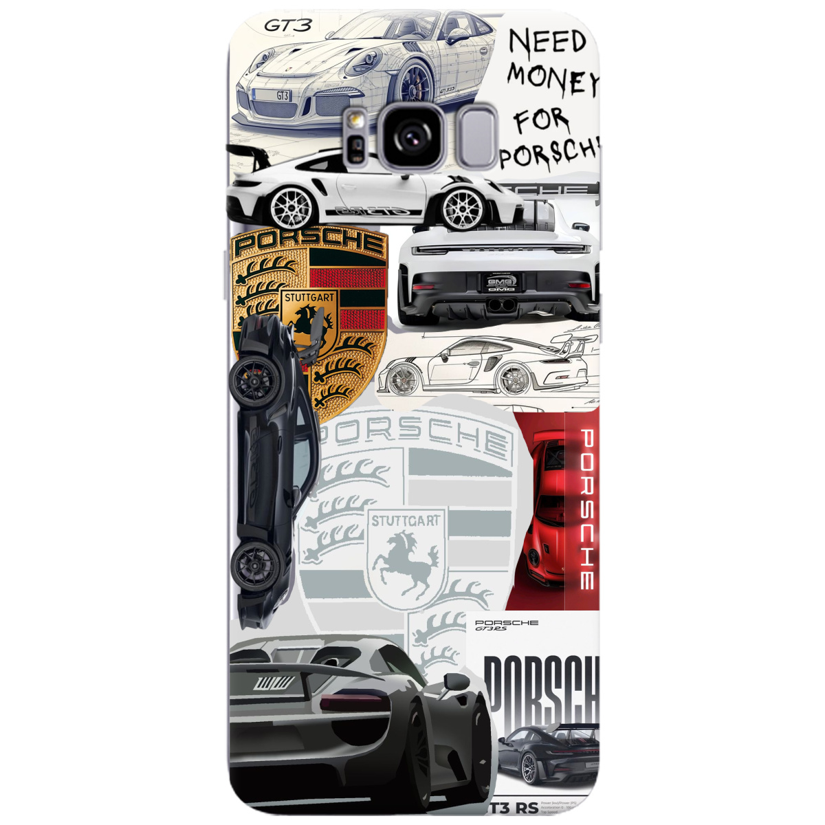 Чехол для Samsung Galaxy S8 Plus Porsche - фото 1 - Чехлы для телефонов