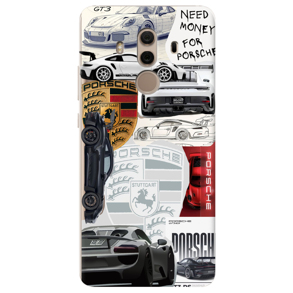 Чехол для Huawei Mate 10 Pro Porsche - фото 1 - Чехлы для телефонов