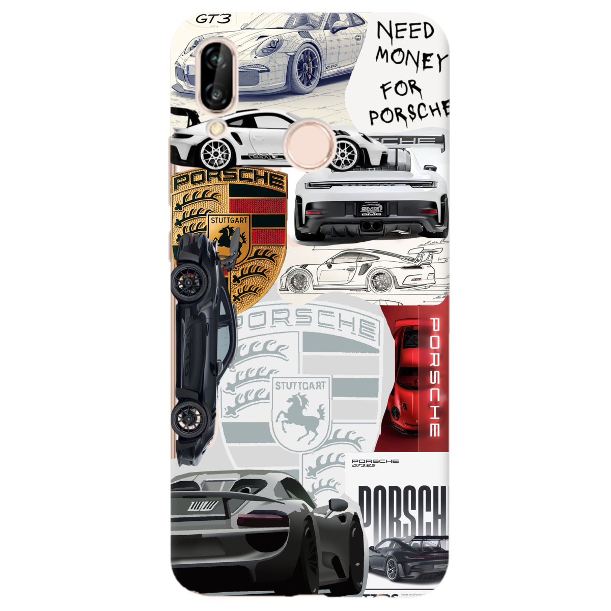 Чехол для Huawei P20 Lite Porsche - фото 1 Чехол для Huawei P20 Lite Porsche - фото 1 - Чехлы для телефонов