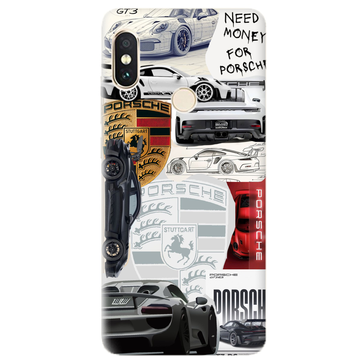 Чохол для Xiaomi Redmi Note 5 Porsche - фото 1 - Чохли для телефонів