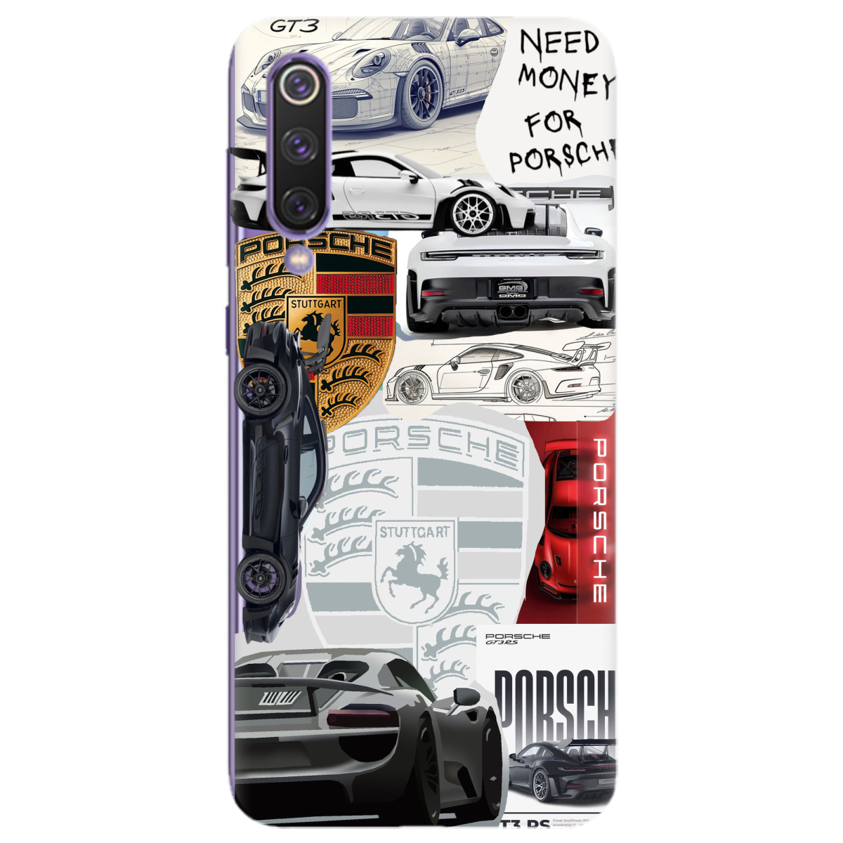 Чехол для Xiaomi Mi 9 SE Porsche - фото 1 - Чехлы для телефонов