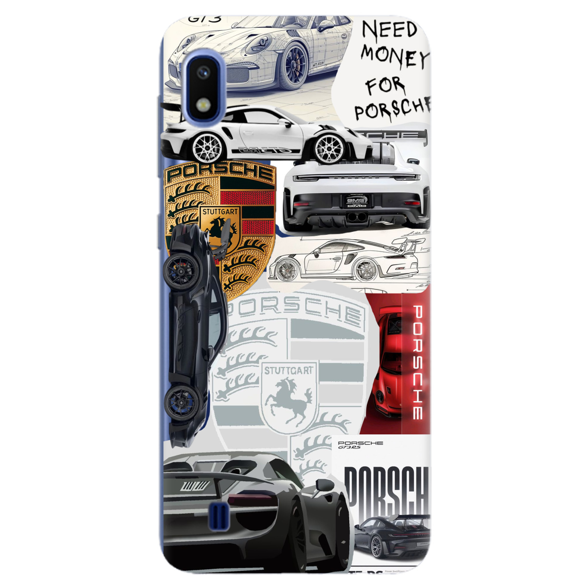 Чехол для Samsung Galaxy A10 Porsche - фото 1 - Чехлы для телефонов