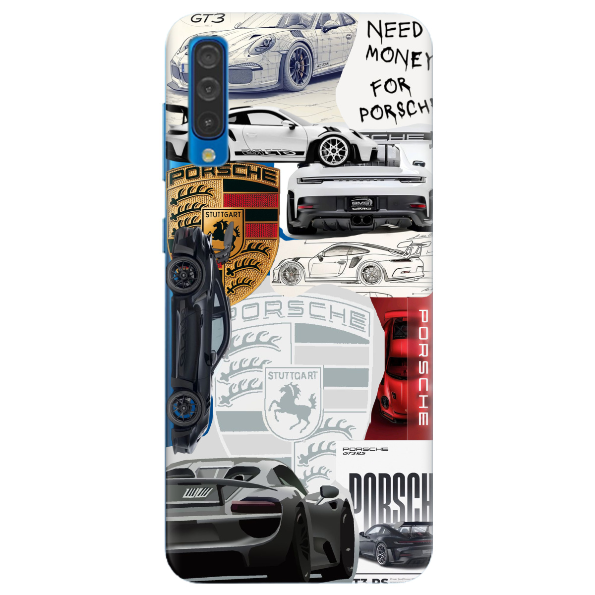 Чехол для Samsung Galaxy A50 Porsche - фото 1 Чехол для Samsung Galaxy A50 Porsche - фото 1 - Чехлы для телефонов