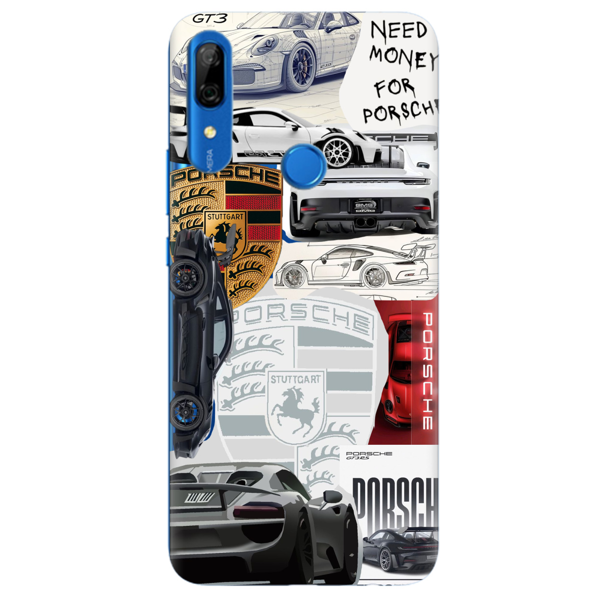 Чехол для Huawei P Smart Z Porsche - фото 1 Чехол для Huawei P Smart Z Porsche - фото 1 - Чехлы для телефонов