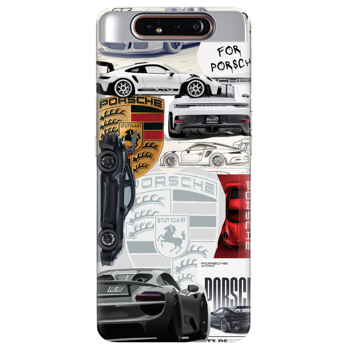 Чехол для Samsung Galaxy A80 Porsche - фото 1 - Чехлы для телефонов