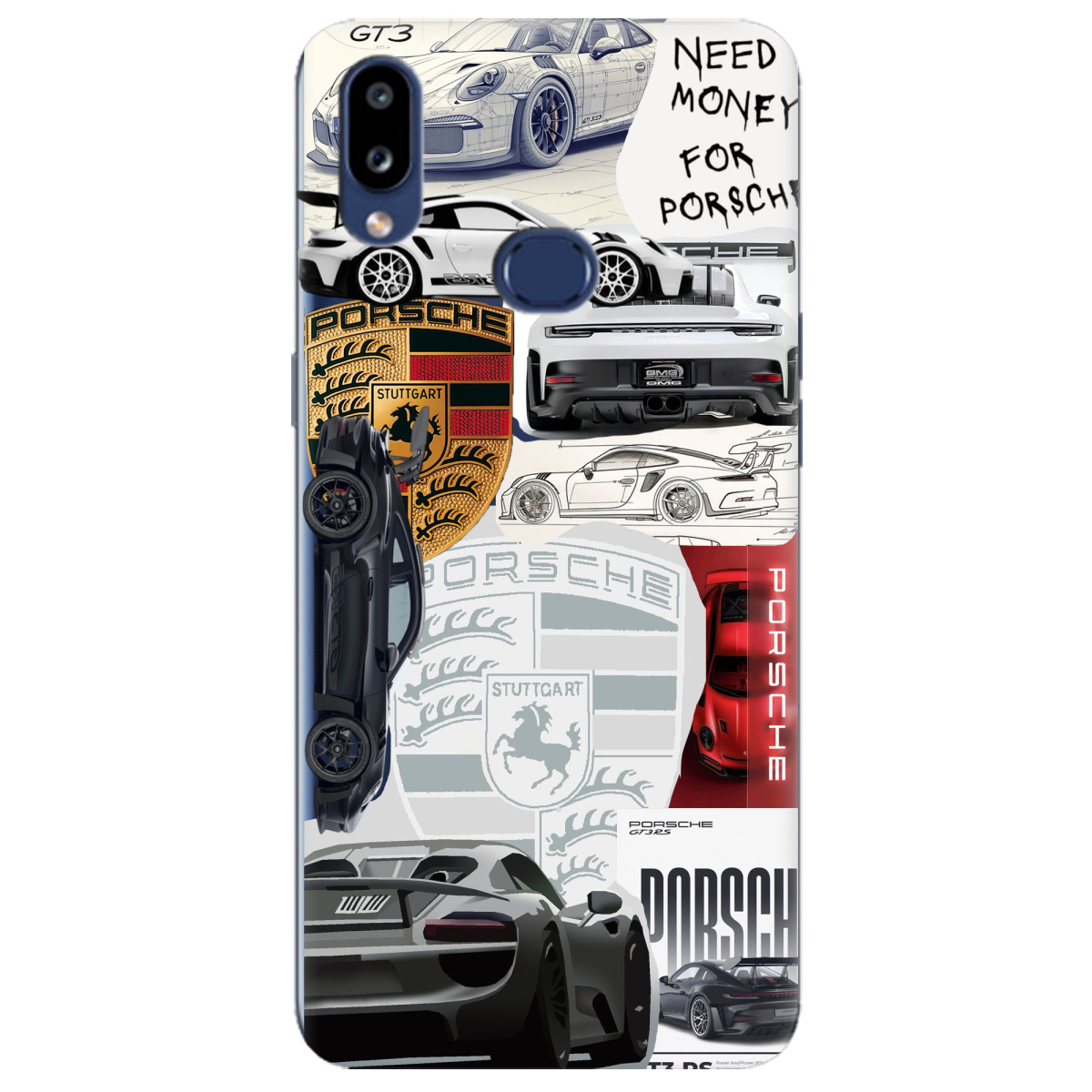 Чохол для Samsung Galaxy A10s Porsche - фото 1 Чохол для Samsung Galaxy A10s Porsche - фото 1 - Чохли для телефонів