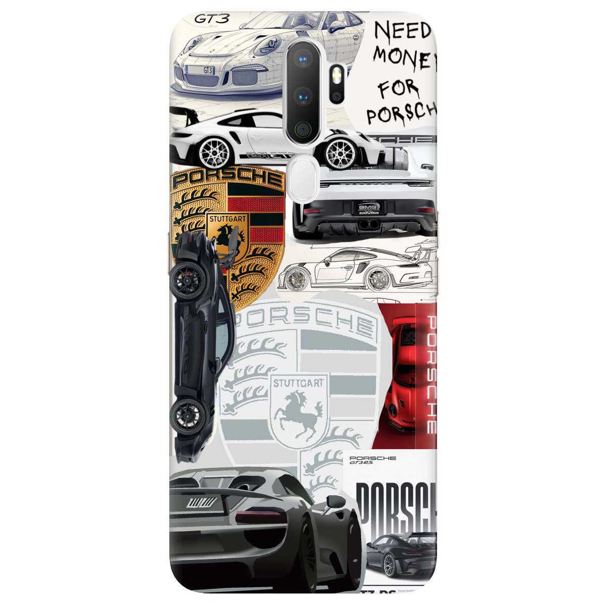 Чехол для Oppo A5 2020/A9 2020 Porsche - фото 1 Чехол для Oppo A5 2020/A9 2020 Porsche - фото 1 - Чехлы для телефонов
