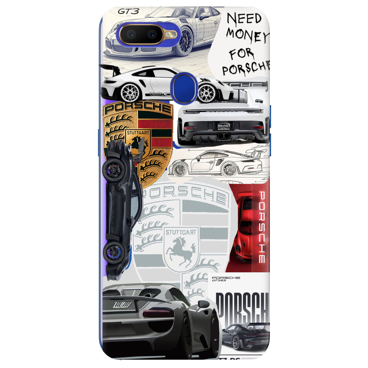 Чохол для Oppo A5s Porsche - фото 1 - Чохли для телефонів