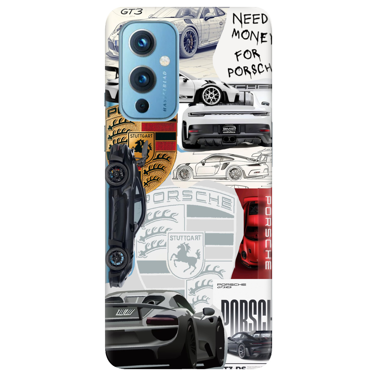 Чехол для OnePlus 9 (азиатская версия) Porsche - фото 1 - Чехлы для телефонов
