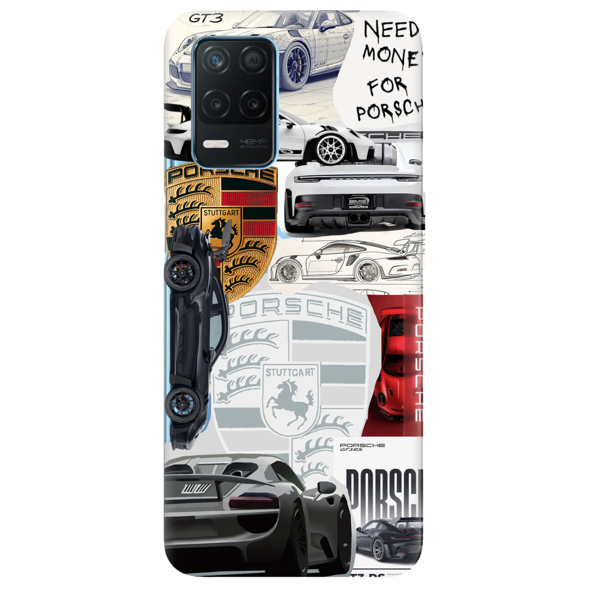 Чохол для Realme 8 Porsche - фото 1 - Чохли для телефонів