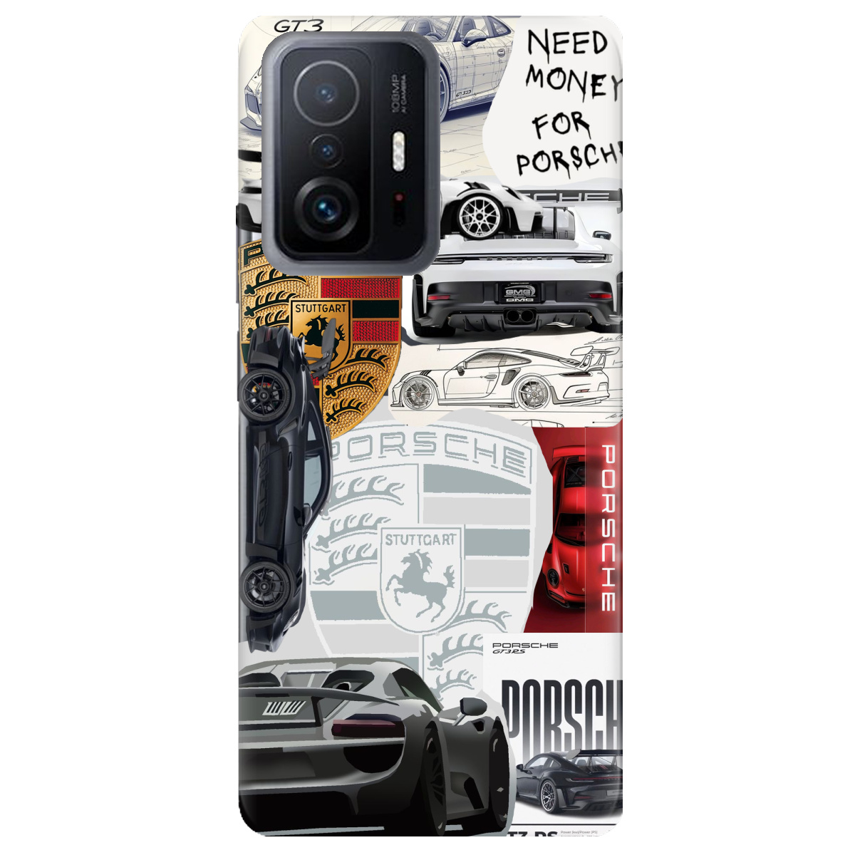 Чехол для Xiaomi 11T Porsche - фото 1 - Чехлы для телефонов