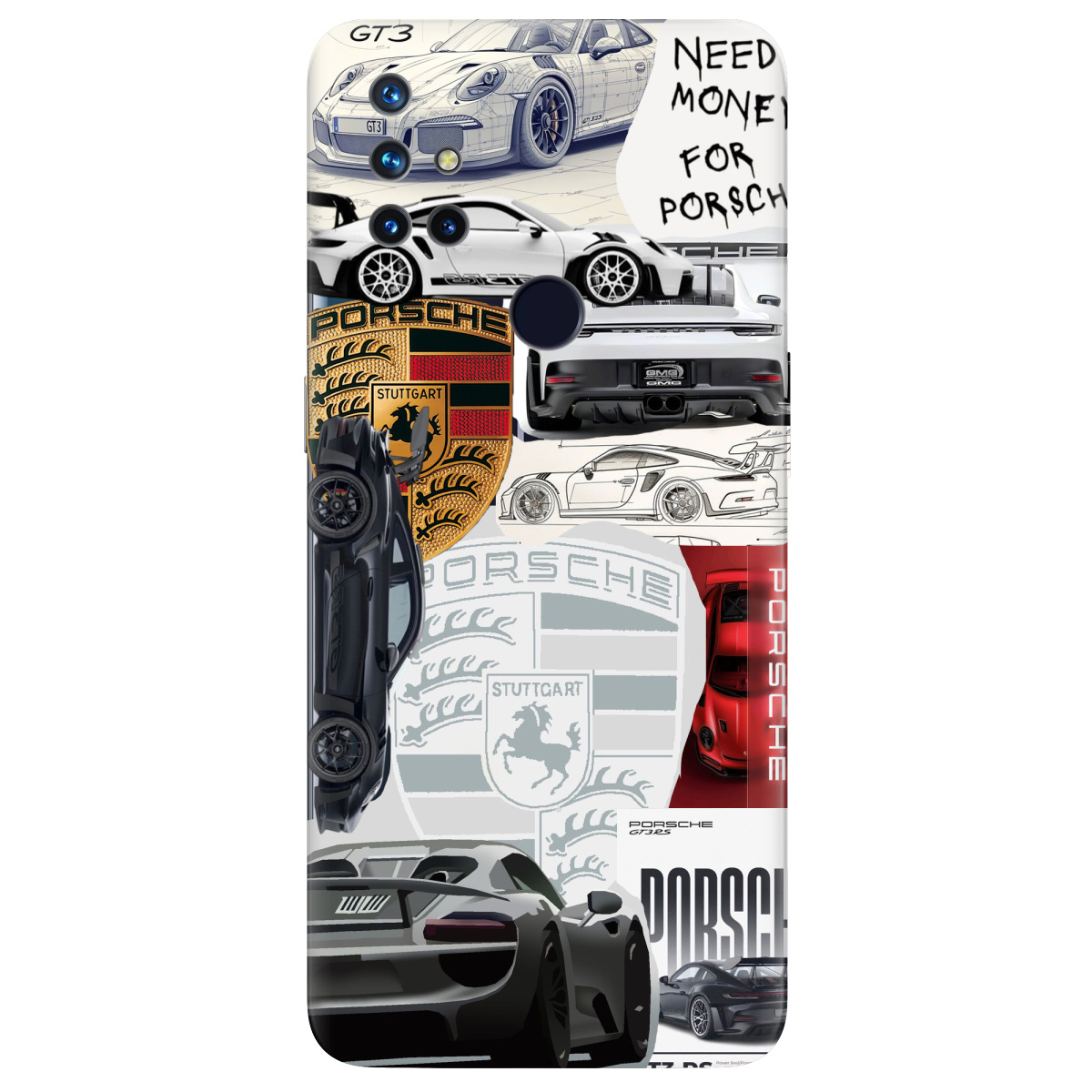 Чехол для OnePlus Nord N10 5G Porsche - фото 1 - Чехлы для телефонов