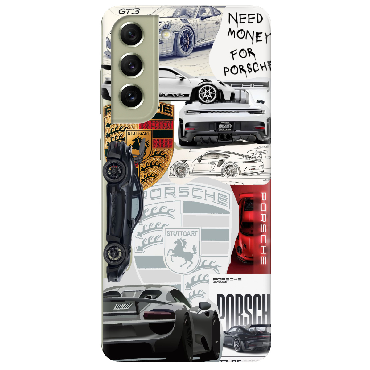 Чохол для Samsung Galaxy S21 FE Porsche - фото 1 - Чохли для телефонів