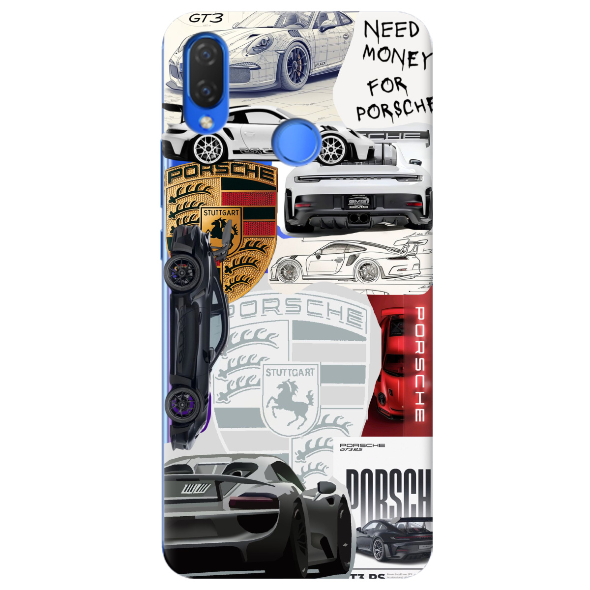 Чехол для Huawei P Smart Plus Porsche - фото 1 - Чехлы для телефонов