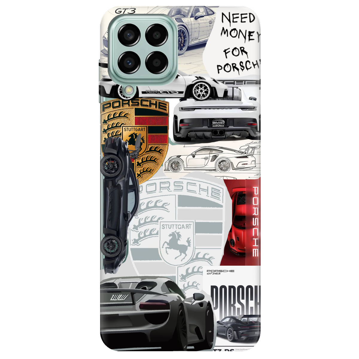 Чохол для Samsung Galaxy M33 5G Porsche - фото 1 - Чохли для телефонів