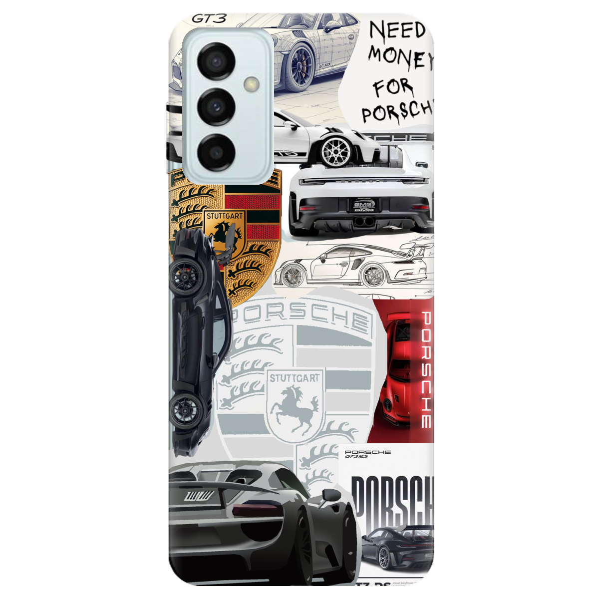 Чехол для Samsung Galaxy M13 4G Porsche - фото 1 - Чехлы для телефонов