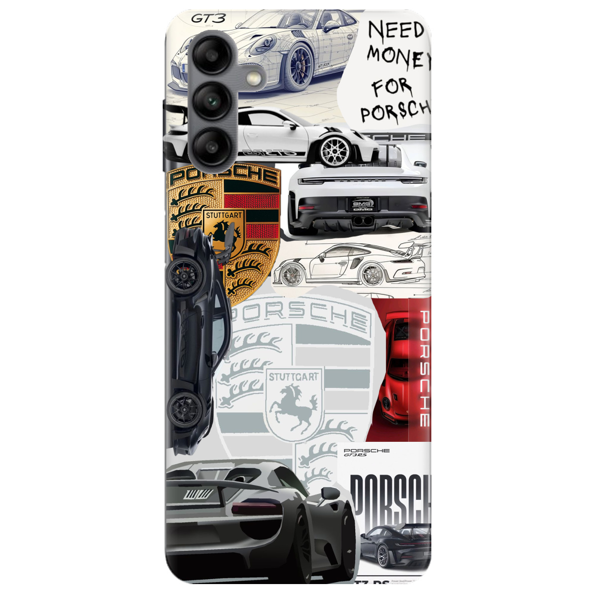 Чехол для Samsung Galaxy A04s Porsche - фото 1 Чехол для Samsung Galaxy A04s Porsche - фото 1 - Чехлы для телефонов