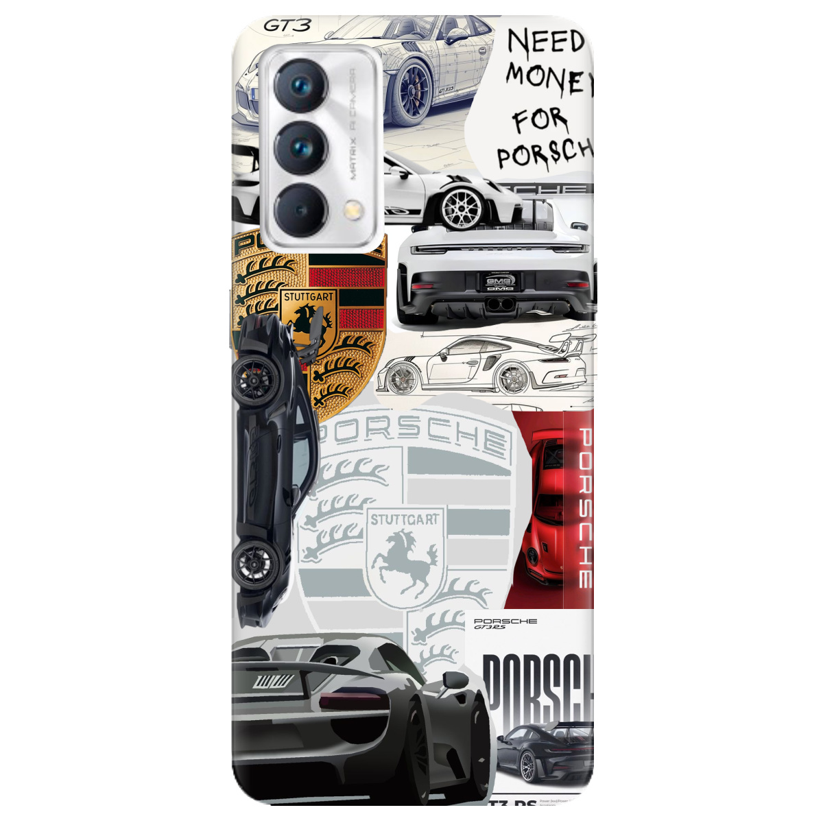 Чехол для Realme GT Master Porsche - фото 1 - Чехлы для телефонов